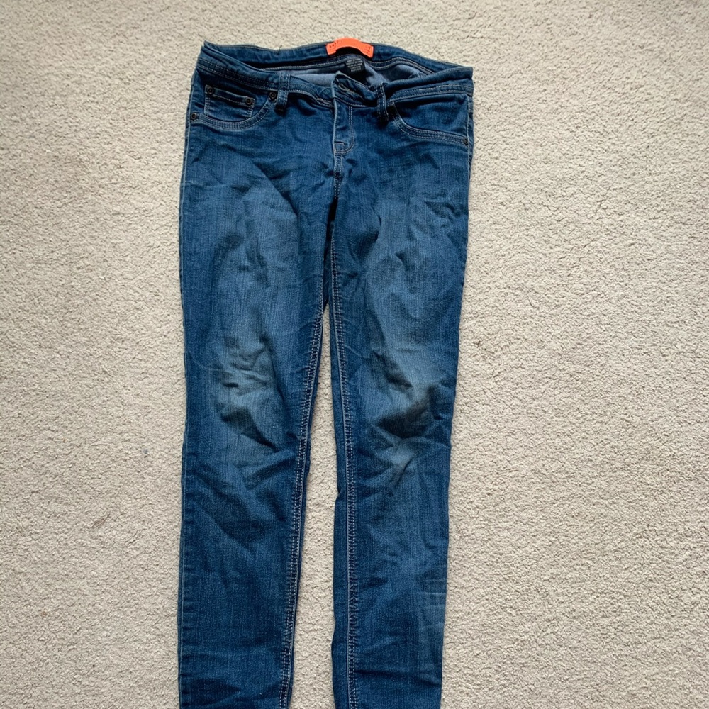 Urban Behaviour dark blue skinny jeans
